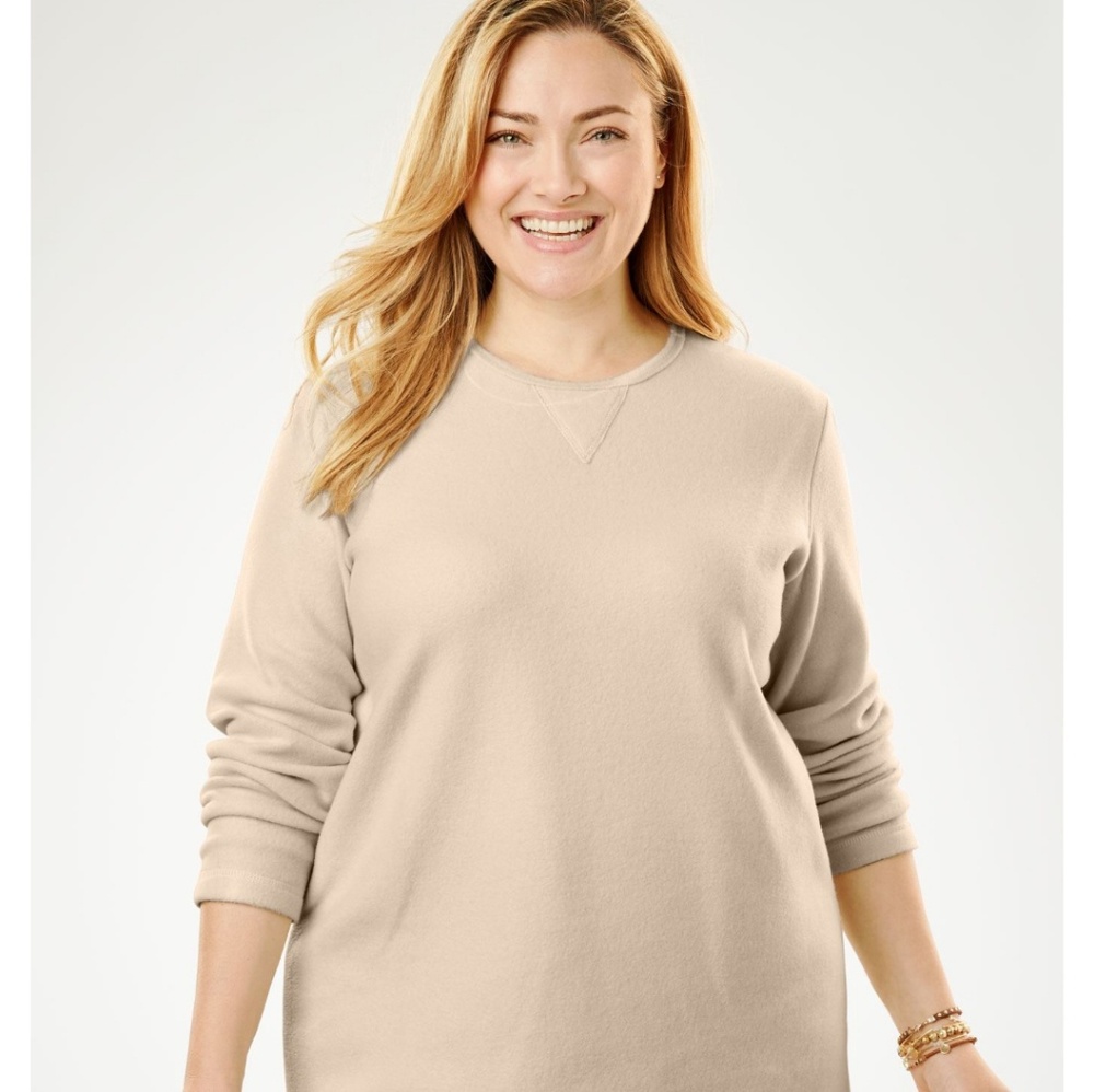 Fleece tunic